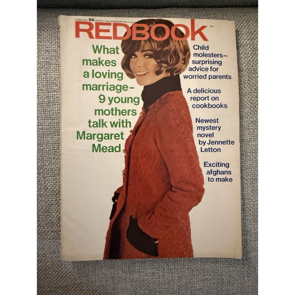 Redbook Magazine Margaret Mead February 1969